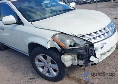 2006 Nissan Murano Sl from USA, damaged, VIN JN8AZ08T86W402240